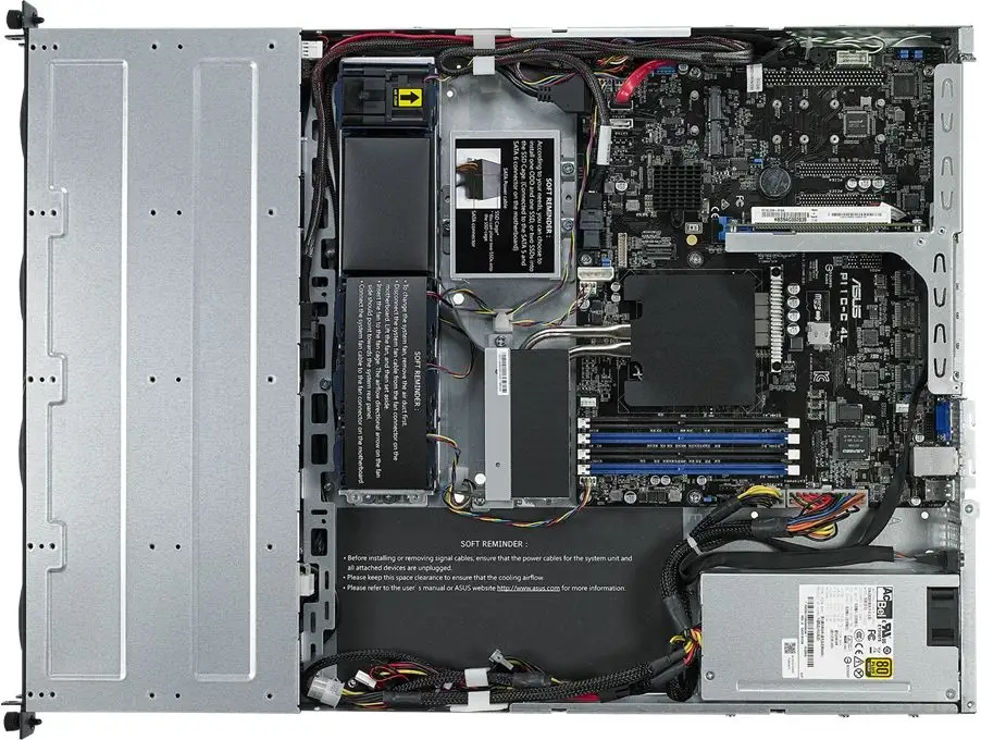 Серверная платформа ASUS <RS300-E10-PS4> 1U RACK-5
