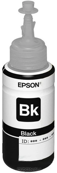 C13T67314A Контейнер Epson L800 Black (ёмкость с чернилами 70мл)-0