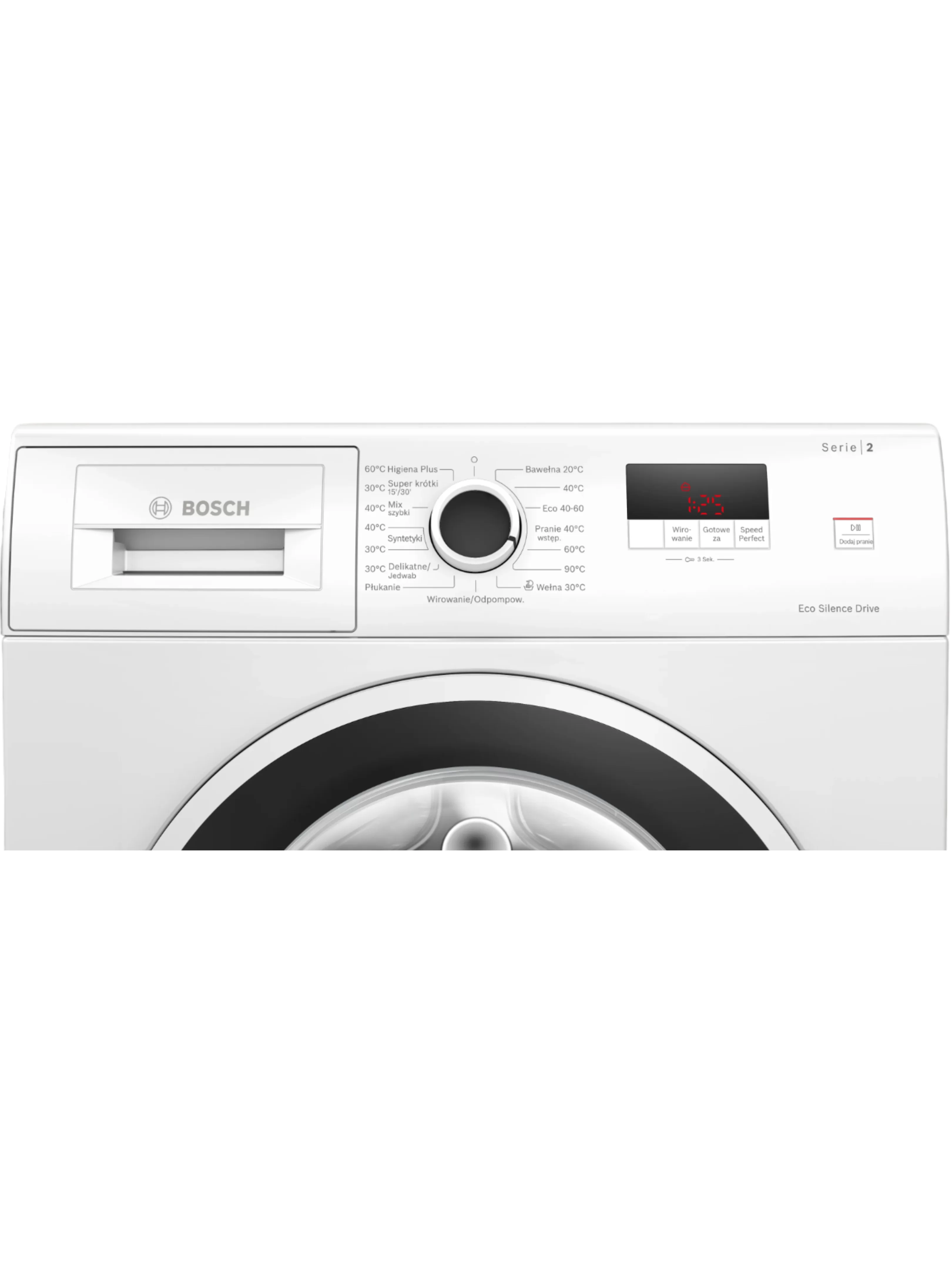 Стиральная машина Bosch WGE03209PL (Serie2 / 58,8-63,2см / 8кг / 1200об / SpeedPerfect / ActiveWater Plus / EcoSilence Drive / A+++)-3