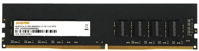 Память DDR4 8GB 3200MHz Digma DGMAD43200008S-0