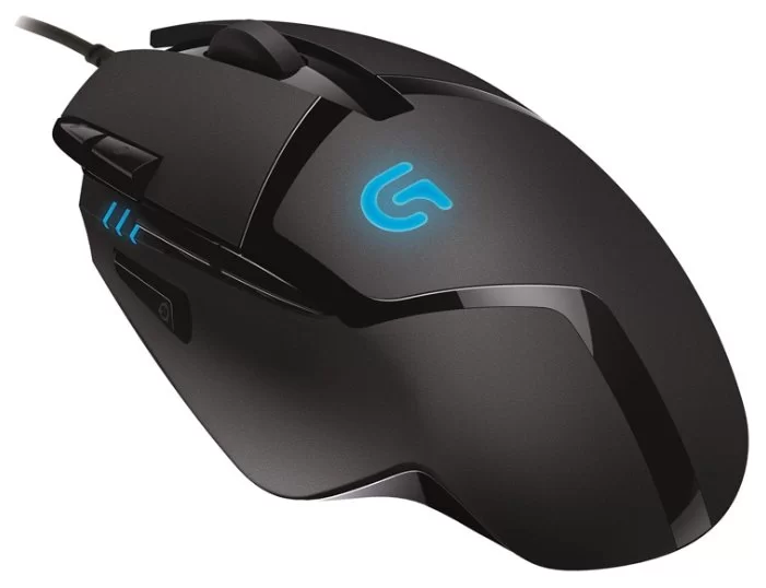 Проводная игровая мышь Logitech G402 Hyperion Fury, (Проводная 2м/4000 dpi), Черная-1