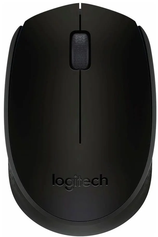 Беспроводная мышь Logitech B170, (Радиоканал/1000 dpi), Черная-0