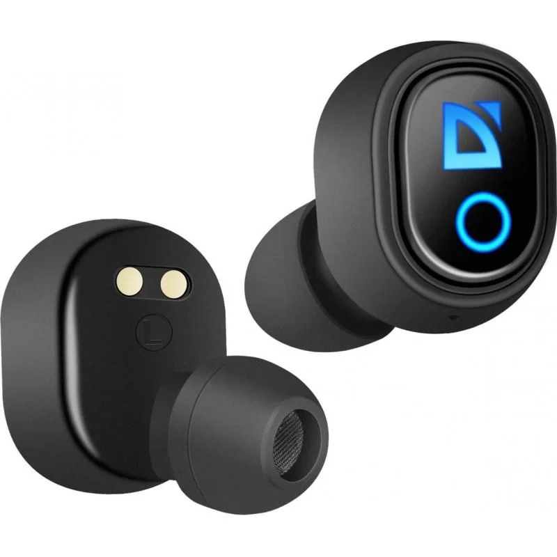 Беспроводные TWS наушники с микрофоном Defender Twins 639 Bluetooth, черный-0