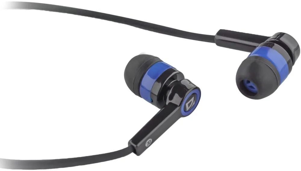 Наушники с микрофоном Defender PULSE 420 BLACK/BLUE 63423-0