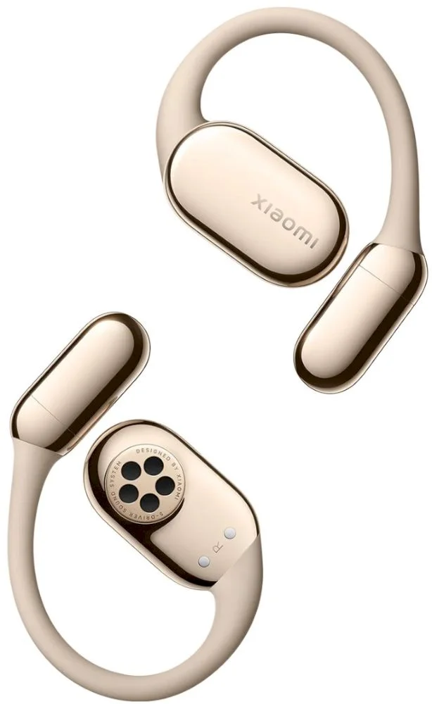 Беспроводные TWS наушники Xiaomi OpenWear Stereo Pro, золотые (BHR080FGL)-1