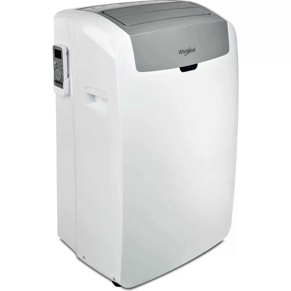 Мобильный кондиционер Whirlpool PACW212CO (12000BTU, R290, площадь - 14,5–20 м2, Белый)-0