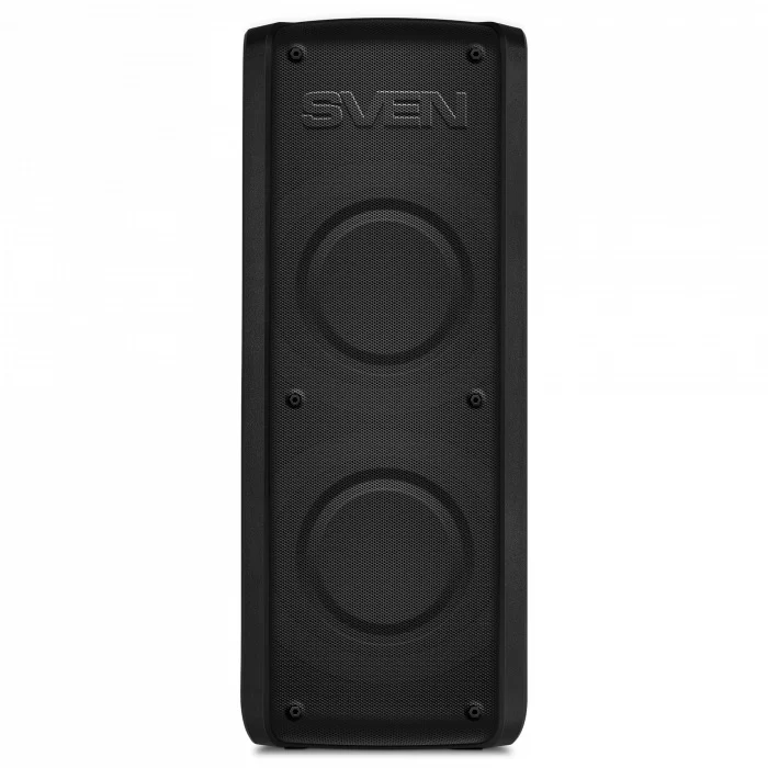 Беспроводная портативная колонка SVEN PS-710 / 100W / microSD / USB / FM / Bluetooth /  Батарея 4400mAh / RGB подсветка / караоке / Чёрный-5