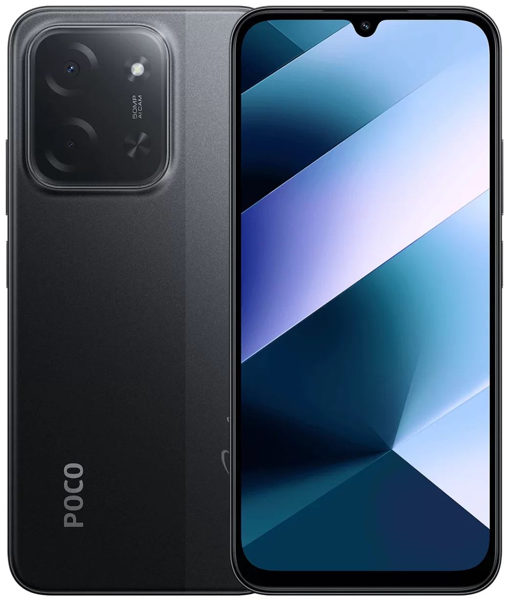 Смартфон POCO C85 8/256 ГБ, черный-0