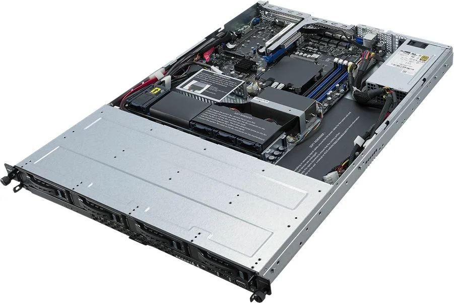 Серверная платформа ASUS <RS300-E10-PS4> 1U RACK-1