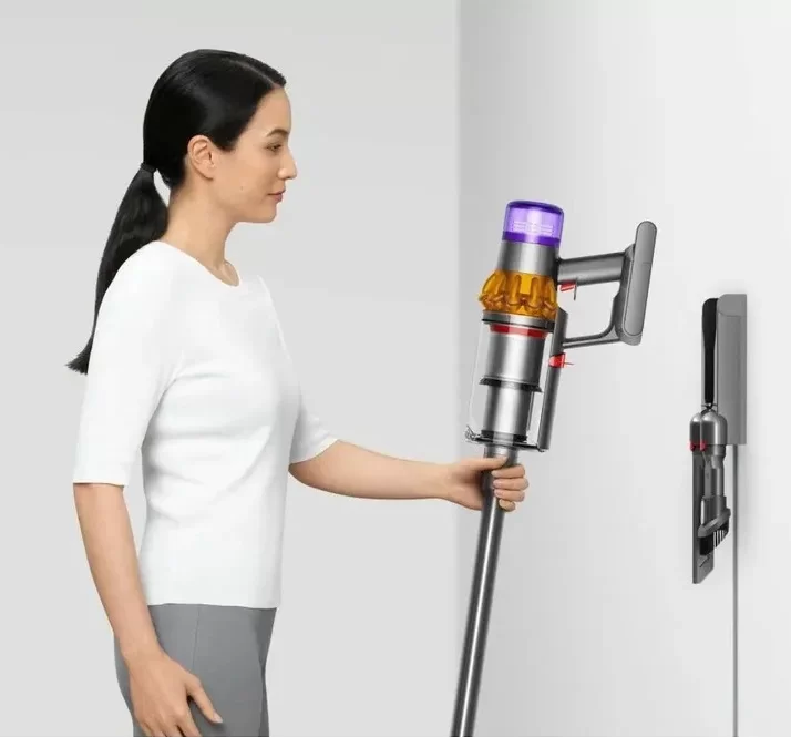 Пылесос Dyson V15 Detect Absolute, yellow/nickel-7