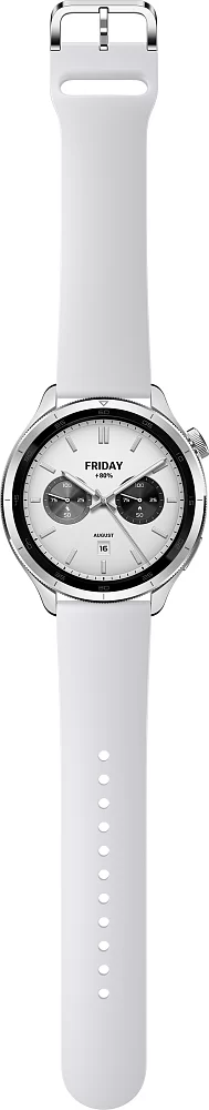 Смарт-часы Xiaomi Watch S4 Bluetooth, серебристый (BHR9197GL)-2
