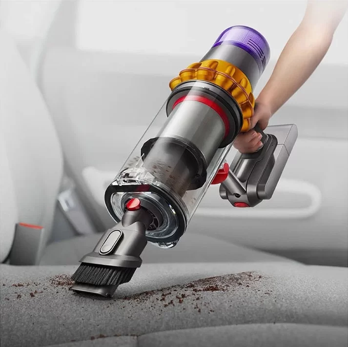 Пылесос Dyson V15 Detect Absolute, yellow/nickel-6