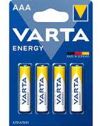 Батарейки BL4 Varta 4103 ААА Energy  BL4