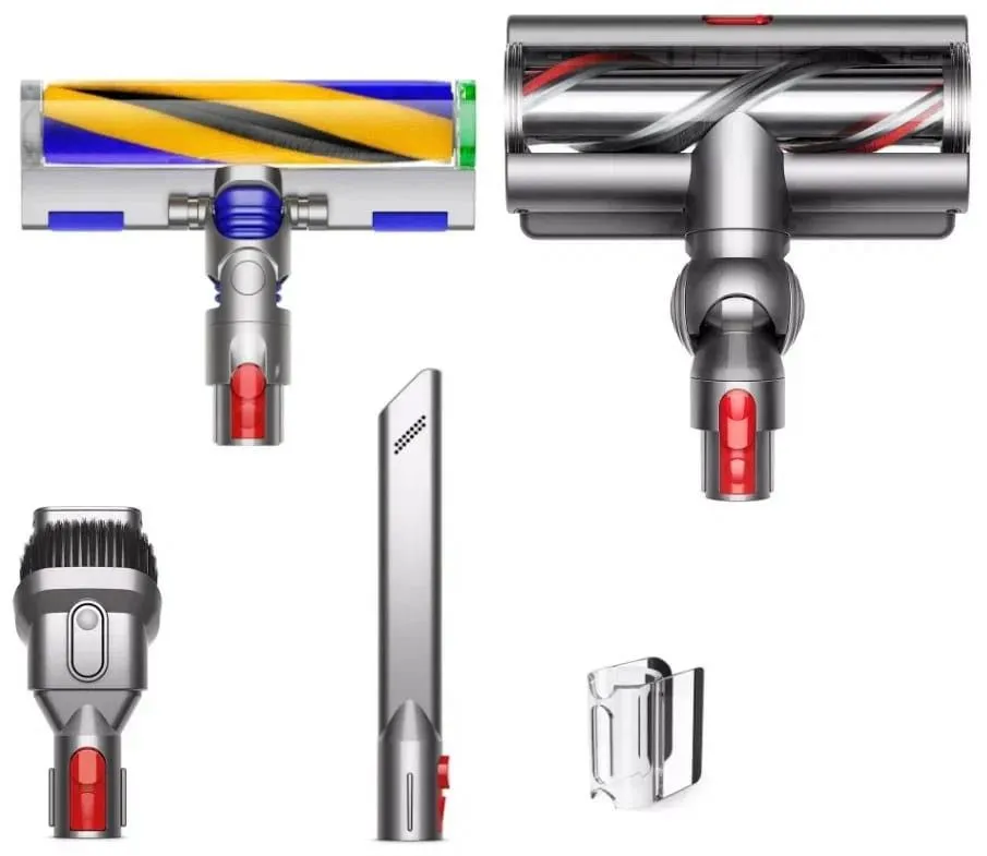 Пылесос Dyson V15 Detect Absolute, yellow/nickel-5