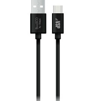 Кабель Borasco Lightning - USB Type C, 30W, 1 метр, черный