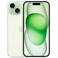 Смартфон Apple iPhone 15 128 ГБ, зеленый