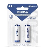 Аккумулятор R6 2700mAh Smartbuy BL-2 (аккум-р 1.2В) SBBR-2A02BL2700 