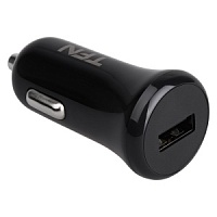 Автомобильное зарядное устройство TFN CC1U1ABK (1 USB/1A) черное