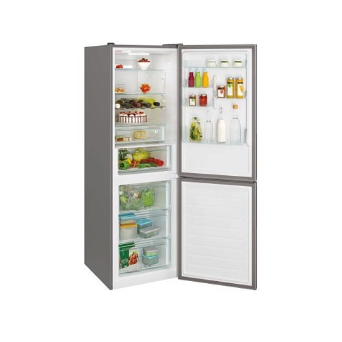 Холодильник CANDY CCE7T618EX (Объем - 341 л / Высота - 185 см / A++ / Серебряный / No Frost / Wi-Fi)