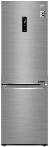 DSP Холодильник LG GBB71PZDMN (Объем - 341 л / Высота - 186см / A+ / Серебристый / NoFrost / Smart Inverter™ / LG SmartThinQ™ / Wi-Fi)