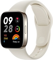 Смарт-часы Xiaomi Redmi Watch 3, бежевые (BHR6854GL)