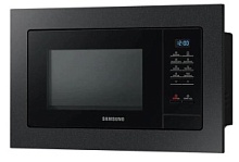Микроволновая печь встраиваемая Samsung MG23A7318CK/E2 (Чёрный / 23 литра / ширина - 59,6 см / 800 Вт / Гриль 1100 Вт / Quick Defrost)