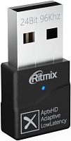 Адаптер Bluetooth RITMIX RWA-359, Bluetooth 5.2, поддержка кодека AptX HD 