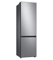 Холодильник Samsung RB38C6B3ES9/EF (BeSpoke / Объем - 390 л / Высота - 203 см / A+ / Нержавеющая сталь / NoFrost / Space Max / All Around Cooling)