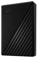 Жесткий диск внешний 5Tb 2.5" USB3.0 WD My Passport черный  [WDBPKJ0050BBK-WESN] Чёрный