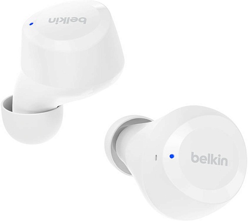 Беспроводные TWS наушники с микрофоном Belkin SoundForm Bolt, Bluetooth 5.2, IPX4, White
