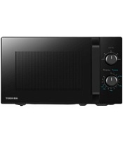 Микроволновая печь Toshiba MW2-MM20P(BK) (20 л, 800 Вт, переключатели поворотный механизм, чёрный)