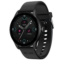 Смарт-часы Elari CHRONO Pro (1.43", AMOLED, IP68, Bluetooth, Android, iOS), черные