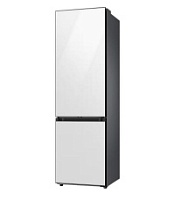 Холодильник Samsung RB38C7B6D12 (Объем - 390 л / Высота - 203 см / A+++ / Белое стекло / NoFrost / Space Max / All Around Cooling / Wi-Fi) 