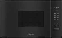 Микроволновая печь встраиваемая Miele M 2230 OBSW (черный / 17 л / ширина - 59,5 см / 800Вт / EasySensor)