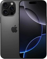 Смартфон Apple iPhone 16 PRO MAX 256 ГБ, черный Чёрный