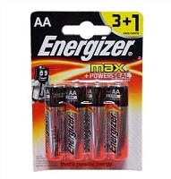Батарейки Energizer MAX E91/AA 3+1 E300247800/E301534401