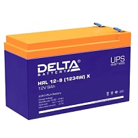 Батарея 12V/ 9,0Ah DELTA HRL 12-9 (1234W) X клеммы F2,срок службы 12лет