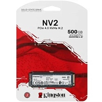 Жесткий диск SSD M.2 500GB Kingston  SNV2S/500G PCI-E 4.0 x4  R3500/W2100Mb/s Type 2280 160TBW
