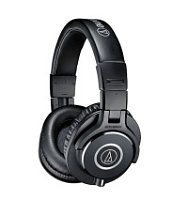 Наушники AUDIO-TECHNICA ATH-M40X, черные Чёрный