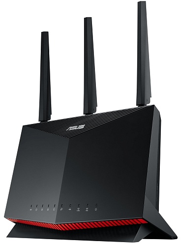 Маршрутизатор ASUS RT-AX86S AX5700 Двухдиапазонный гигабитный Wi-Fi 6 роутер с поддержкой MU-MIMO, 3G/4G-модемов и портами USB 3.0 и USB 2.0