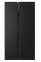 Холодильник Side by Side Haier HSR3918ENPB (Объем - 528 л / Высота - 177,5 см / Ширина - 90,8 см / A++ / Чёрный / No Frost)