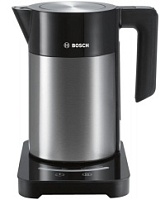 Чайник Bosch TWK7203 (2200Вт / 1,7л / металл / черный / контроль температуры)