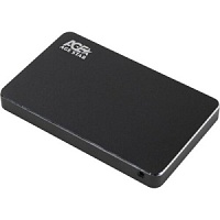 Внешний бокс для HDD/SSD AgeStar 3UB2AX1 USB3.0, алюминий, черный