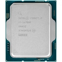 Процессор Intel Core i7-14700F Tray без кулера Raptor Lake-R 2.1(5.4) ГГц /20core(8P+16E)/без видеоядра/ 33Мб /219/65Вт s.1700 CM8071504820816