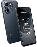 Смартфон Infinix HOT 50i 4/128 ГБ, чёрный Чёрный