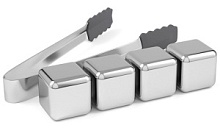 Охлаждающие камни для виски Xiaomi Circle Joy Stainless Steel Ice Cubes (упаковка 4 шт.)