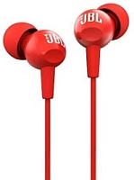 Наушники с микрофоном JBL C100Si Red Красный