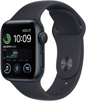 Смарт-часы Apple Watch SE 2v2 (2023) 40mm Starlight Aluminium Case with Midnight Sport Band M/L