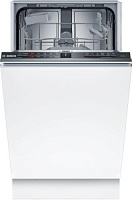 Машина посудомоечная встраиваемая 45 см Bosch SPV2HKX42E (Serie2 / 10 комплектов / 2 полки / расход воды - 8,9 л / InfoLight / Home Connect / А)