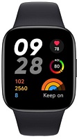 Смарт-часы Xiaomi Redmi Watch 3, черные (BHR6851GL) Чёрный